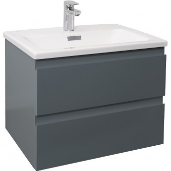 Тумба JACOB DELAFON MADELEINE EB2052-J54 60 см серый матовый лак Тумба JACOB DELAFON MADELEINE EB2052-J54 60 см серый матовый лак