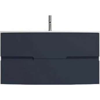 Тумба JACOB DELAFON NONA EB1889RU-G98 100 см под раковину, с интегрированными ручками темно-синий глянцевый Тумба JACOB DELAFON NONA EB1889RU-G98 100 см под раковину, с интегрированными ручками темно-синий глянцевый